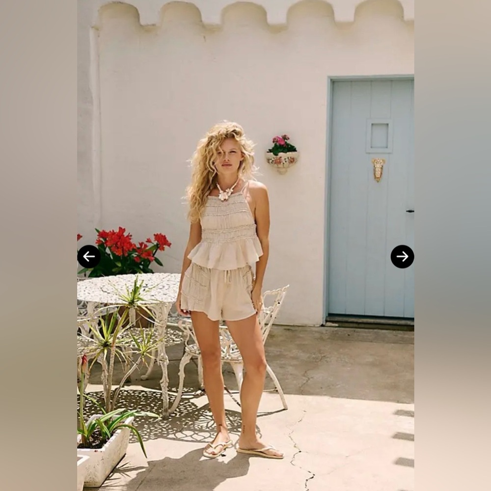 Free People Angelina Short Set | NWOT